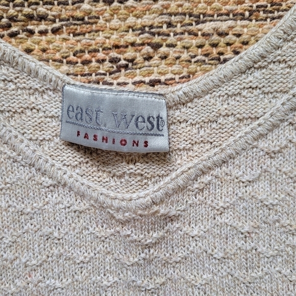 VINTAGE Knit Tank Top | size XL - Picture 3 of 5